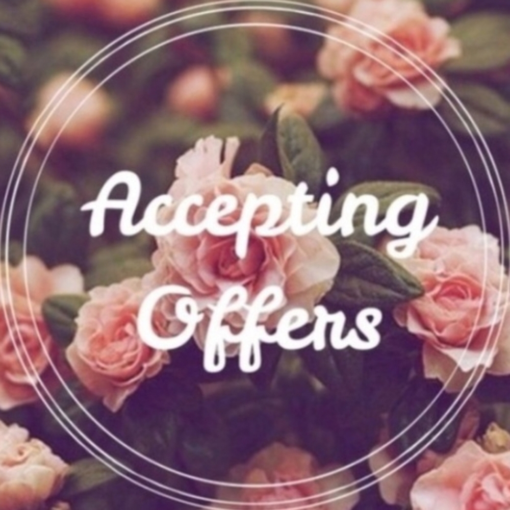Accepting reasonable offers!!!